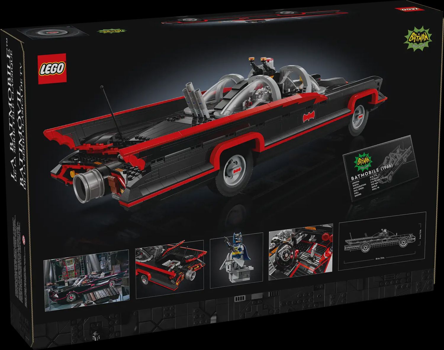 LEGO DC BATMAN THE CLASSIC TV SERIES BATMOBILE