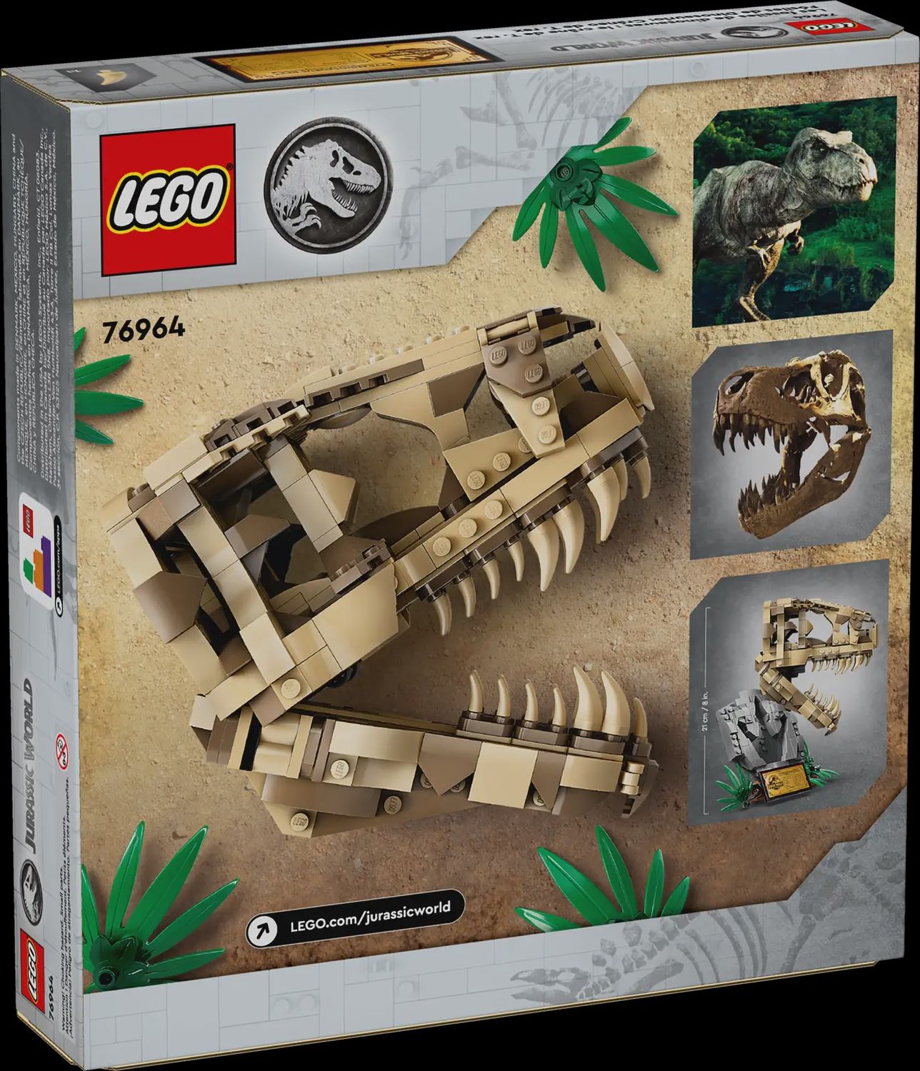 LEGO DINOSAUR FOSSILS T REX SCULL