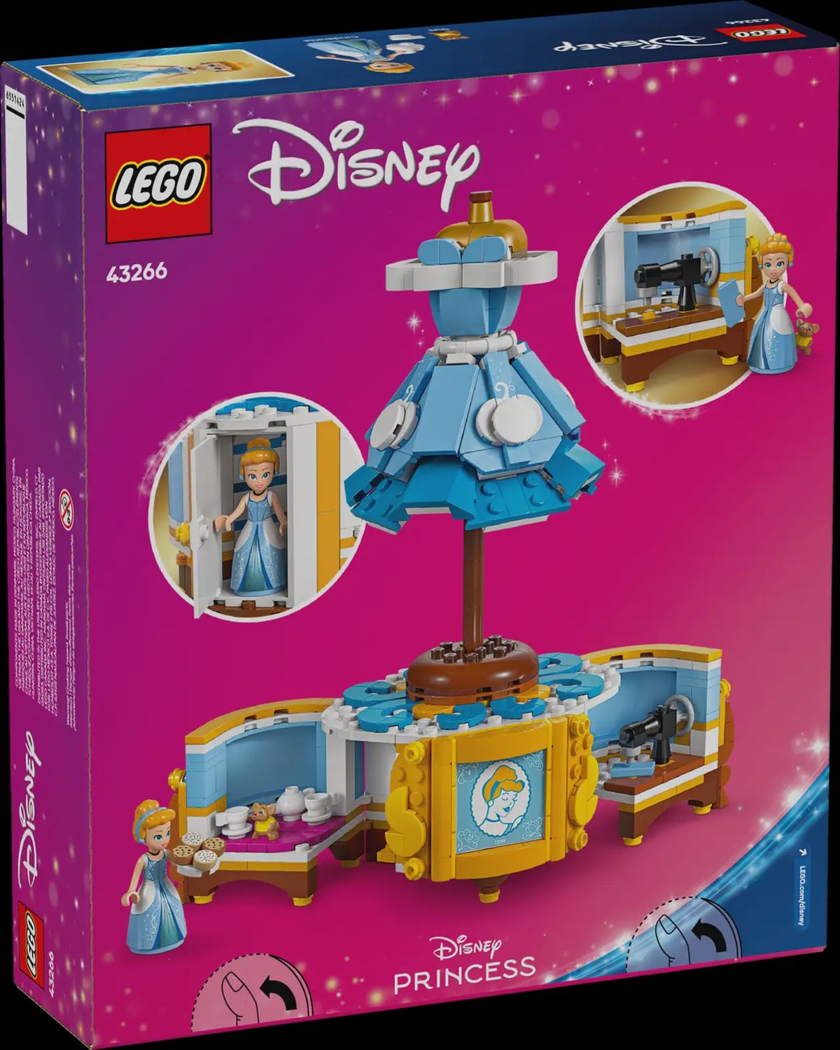LEGO DISNEY CINDERELLA&#39;S DRESS