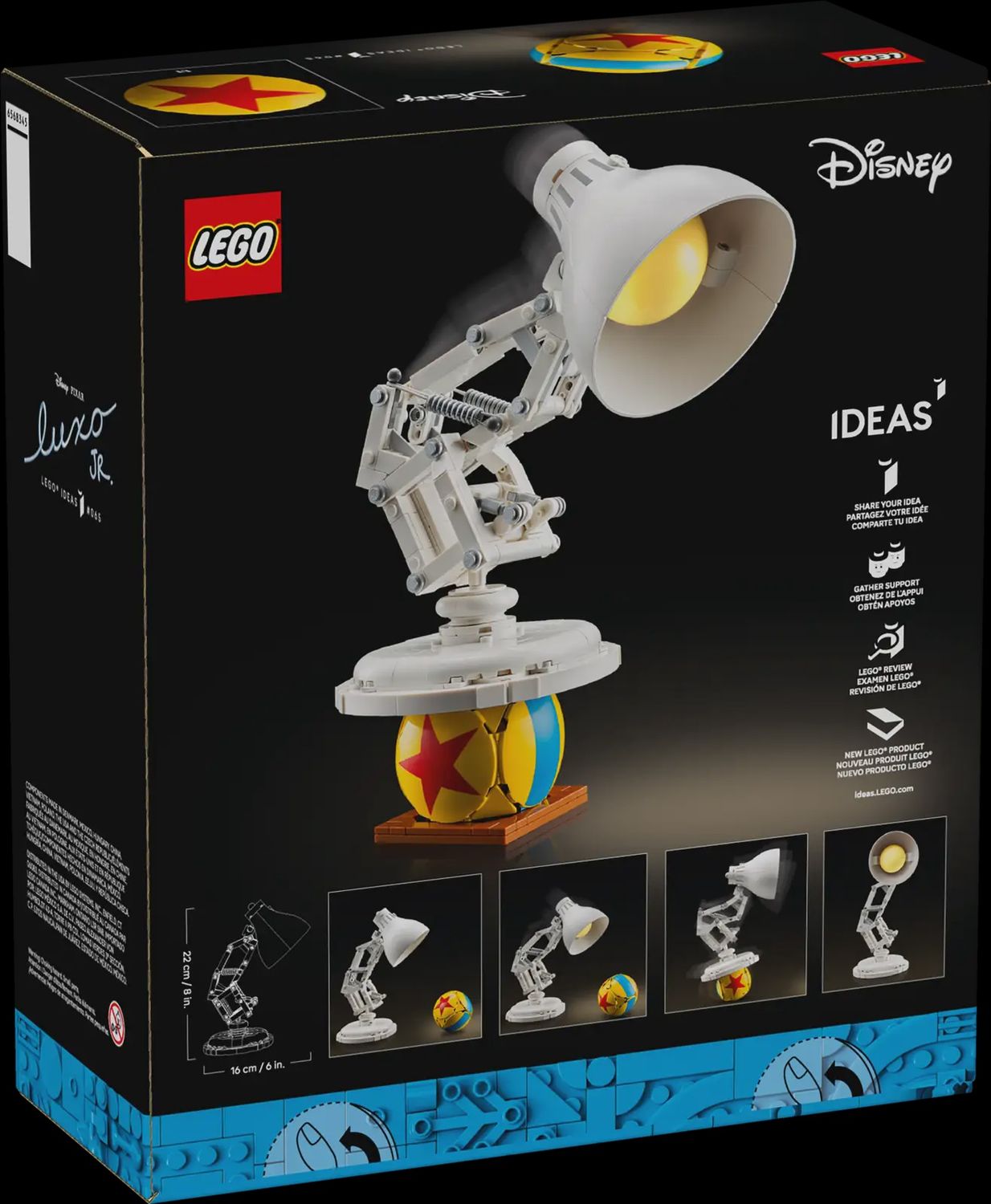 LEGO DISNEY PIXAR LUXO JR.