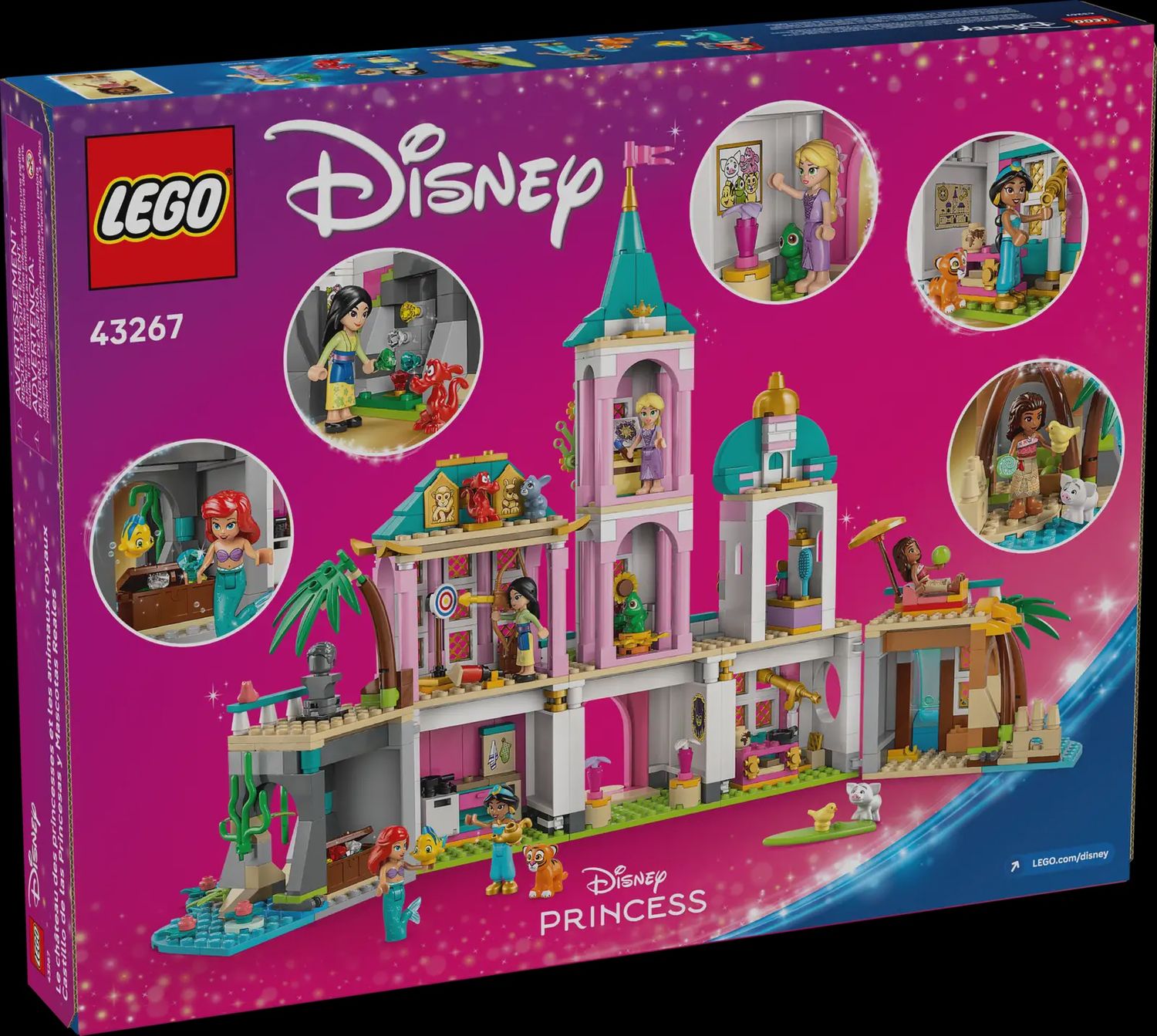 LEGO DISNEY PRINCESS CASTLE AND ROYAL PETS
