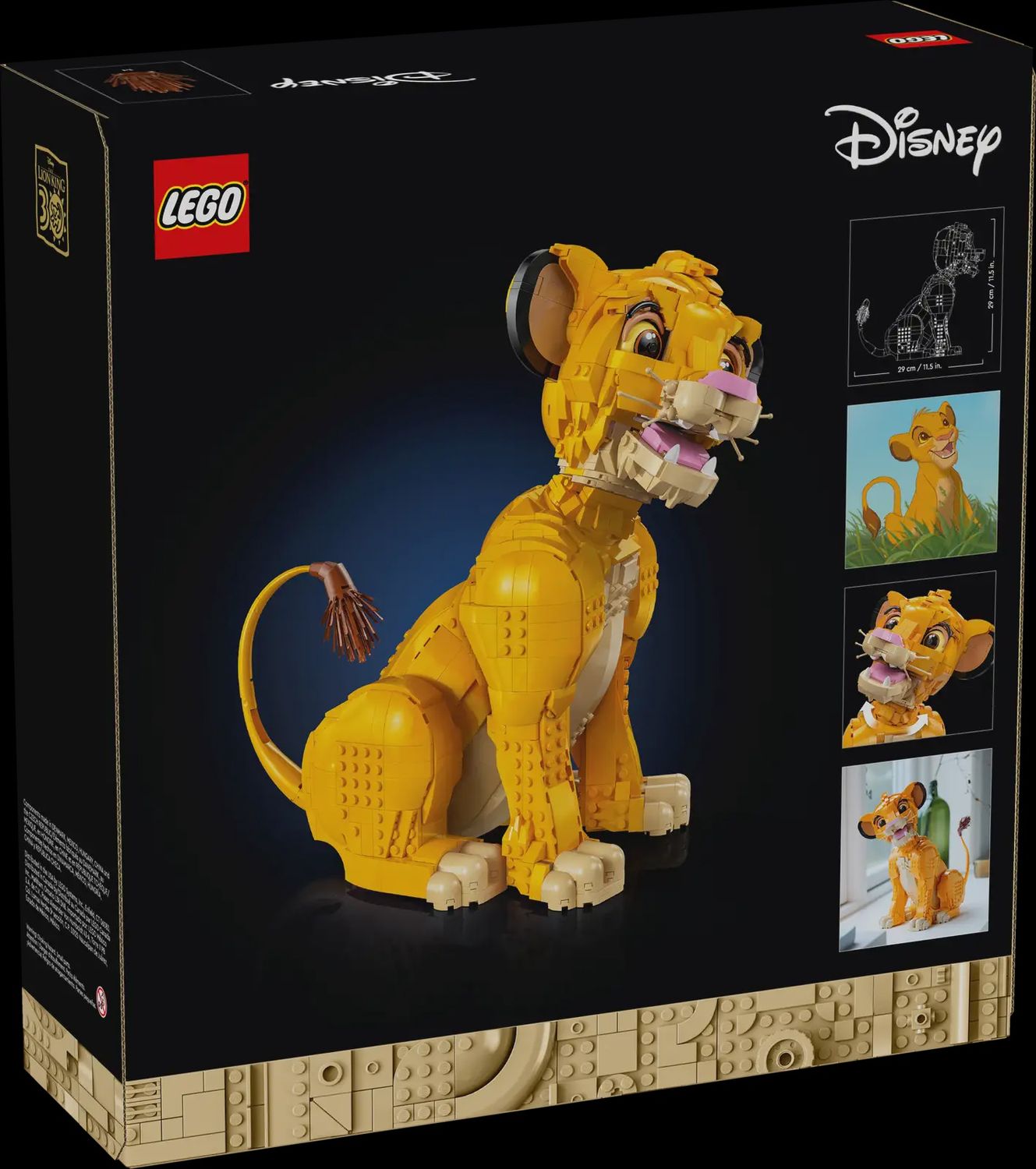LEGO DISNEY YOUNG SIMBA THE LION KING