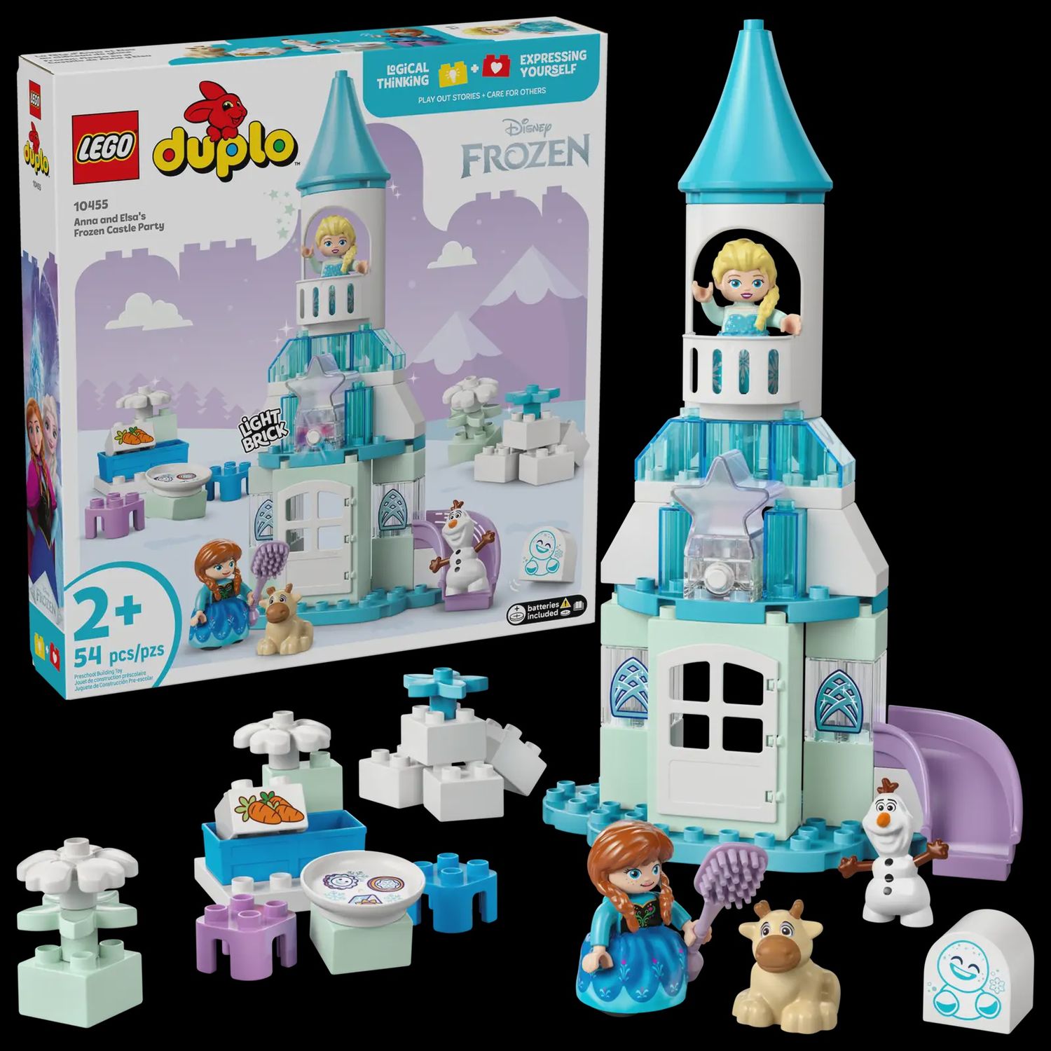 LEGO DUPLO DISNEY ANNA AND ELSA&#39;S FROZEN CASTLE PARTY