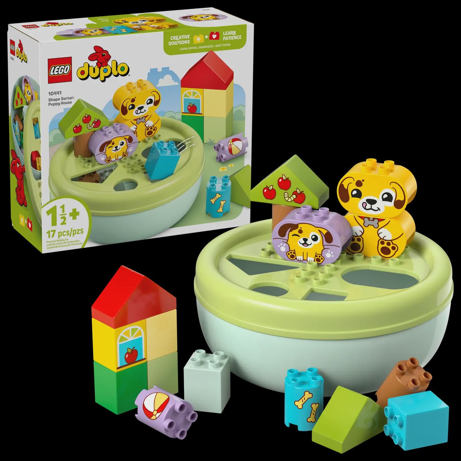 LEGO DUPLO SHAPE SORTER PUPPY HOUSE