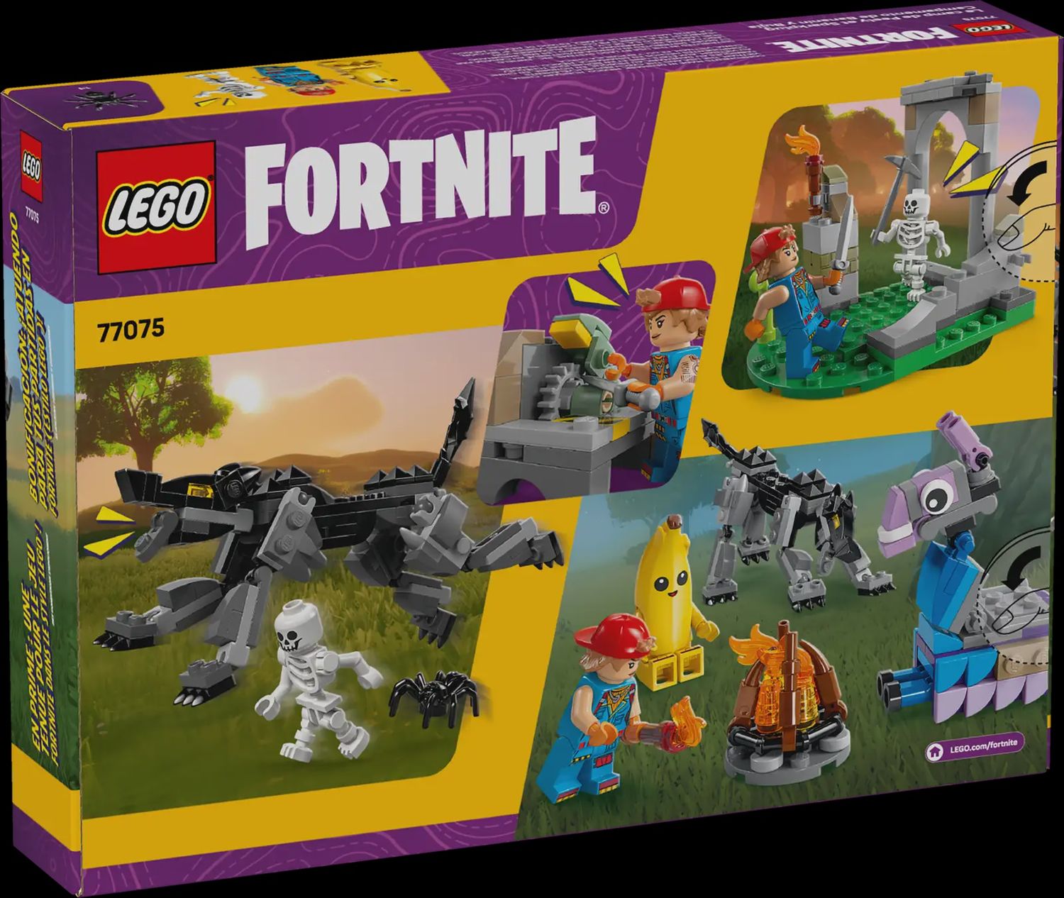 LEGO FORTNITE PEELY &amp; SPARKPLUG&#39;S CAMP