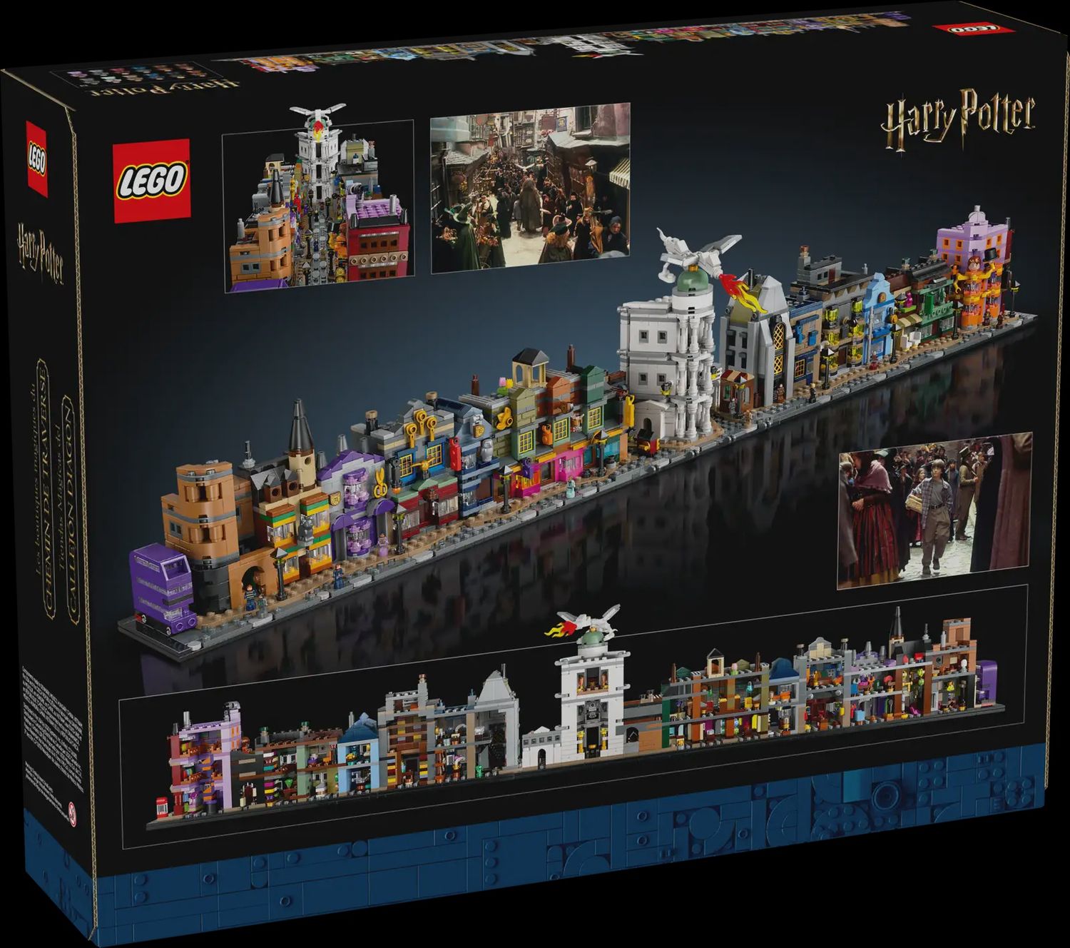 LEGO HARRY POTTER DIAGON ALLEY WIZARDING SHOPS