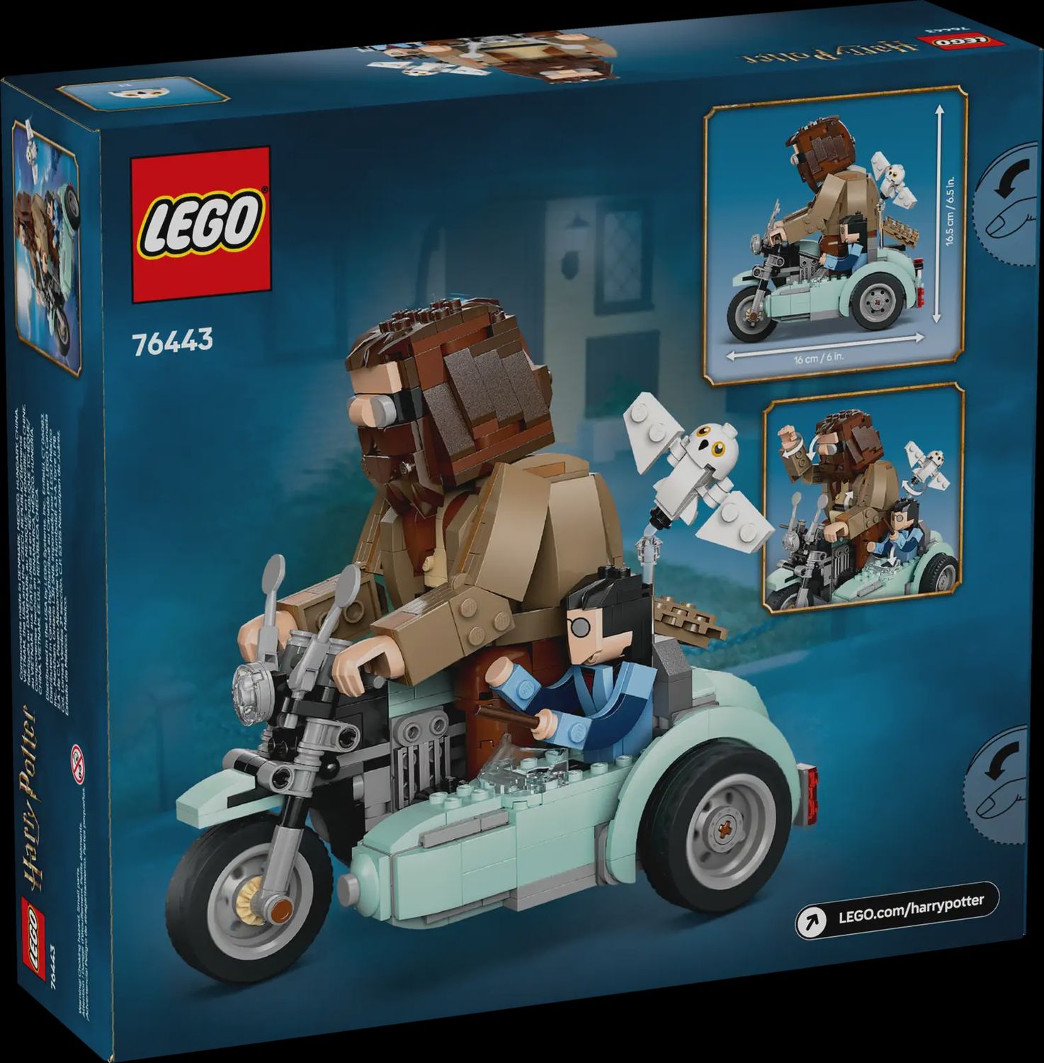 LEGO HARRY POTTER HAGRID &amp; HARRY&#39;S MOTORCYCLE RIDE