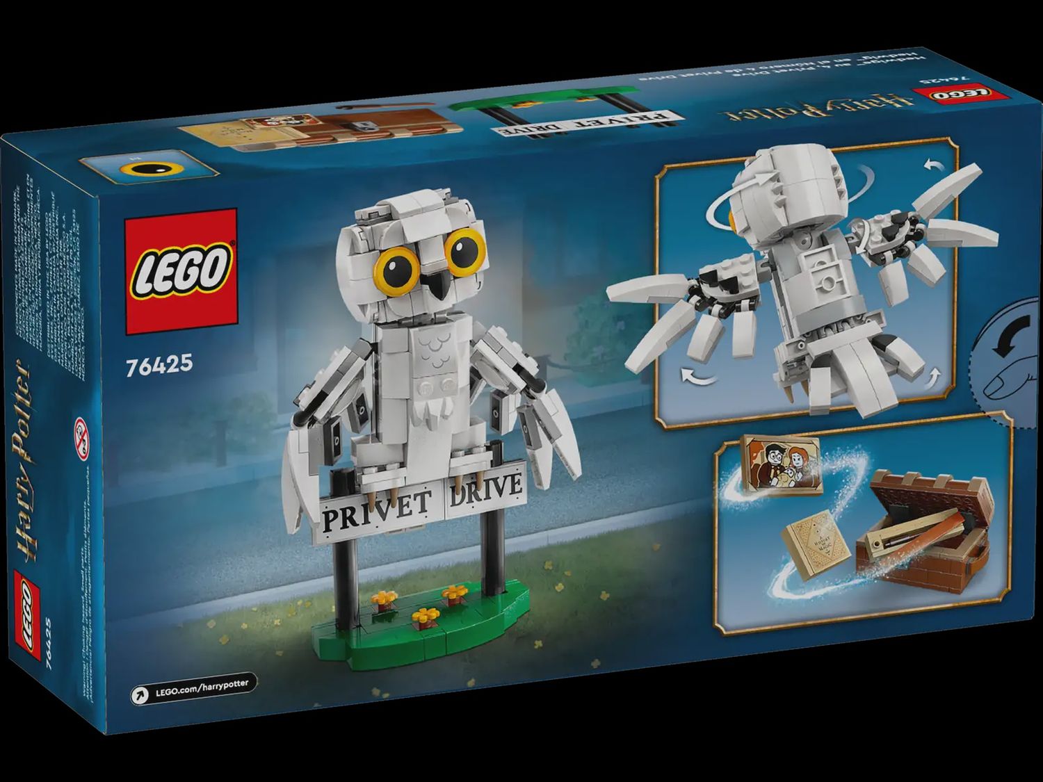 LEGO HARRY POTTER HEDWIG AT 4 PRIVET DRIVE