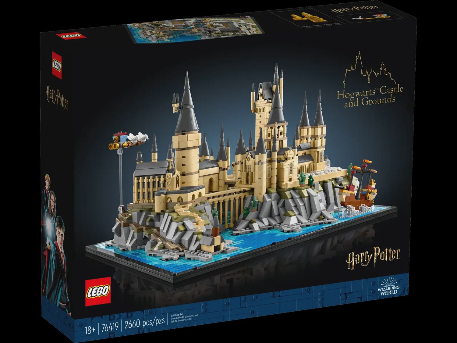 LEGO HARRY POTTER HOGWARTS CASTLE AND GROUNDS