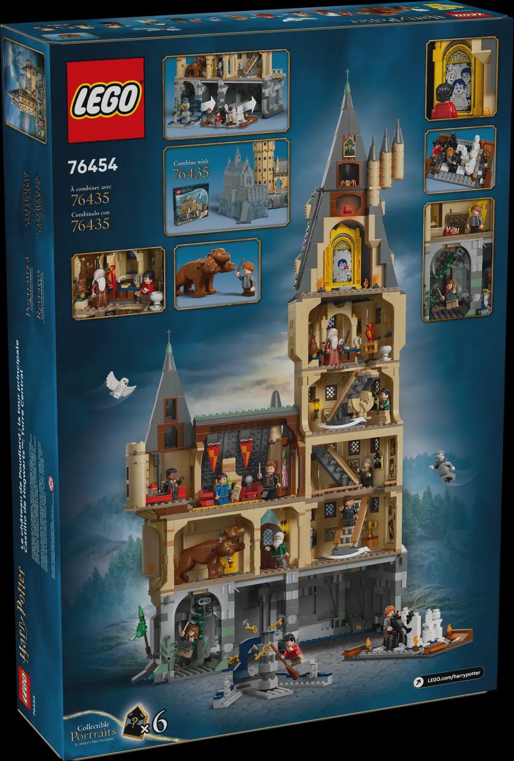 LEGO HARRY POTTER HOGWARTS CASTLE THE MAIN TOWER