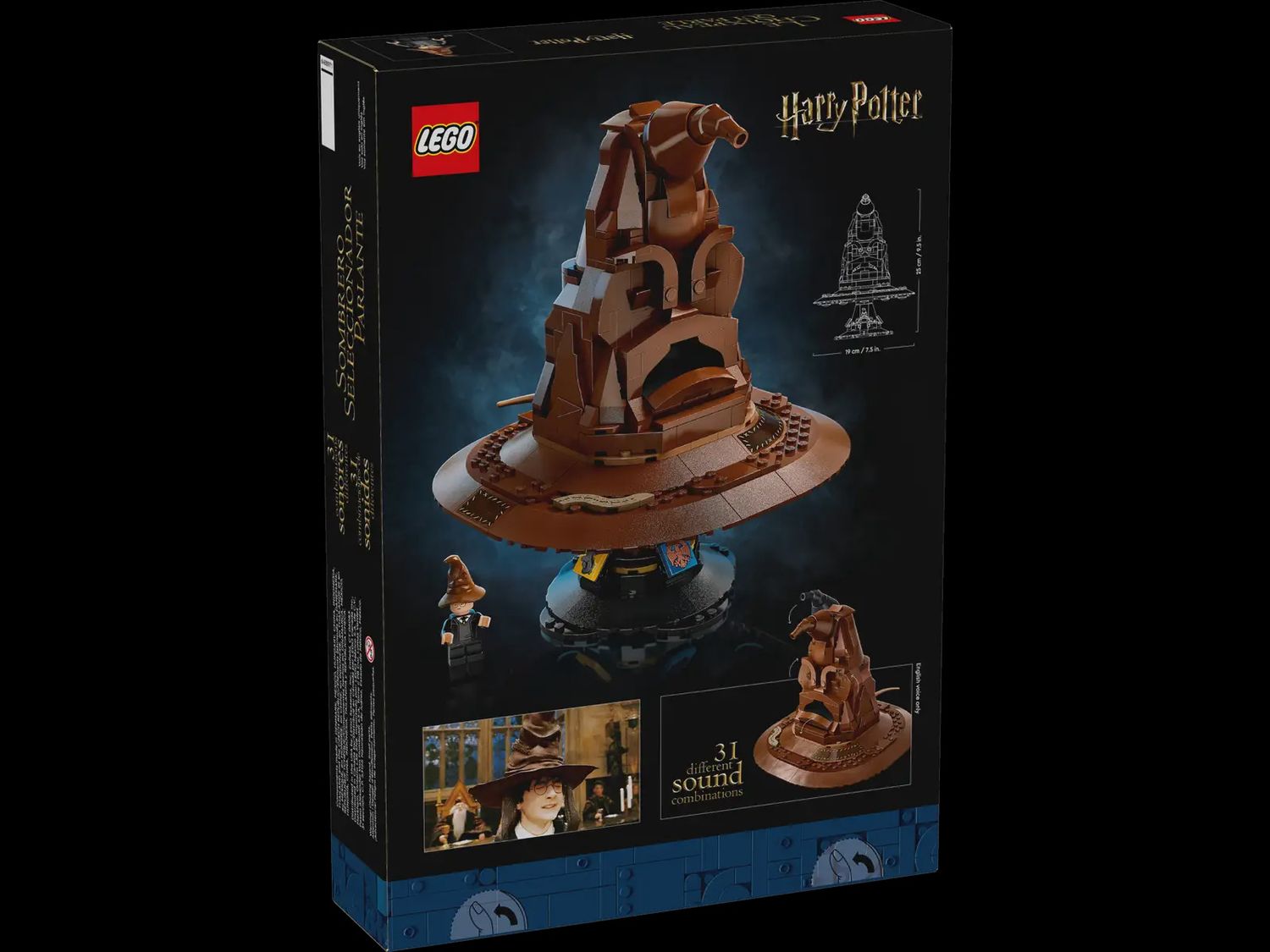 LEGO HARRY POTTER TALKING SORTING HAT
