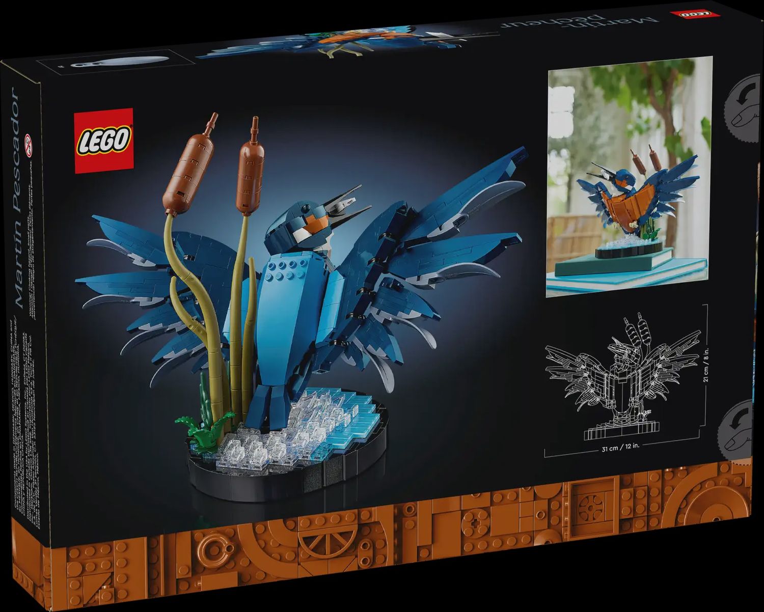 LEGO ICONS KINGFISHER BIRD