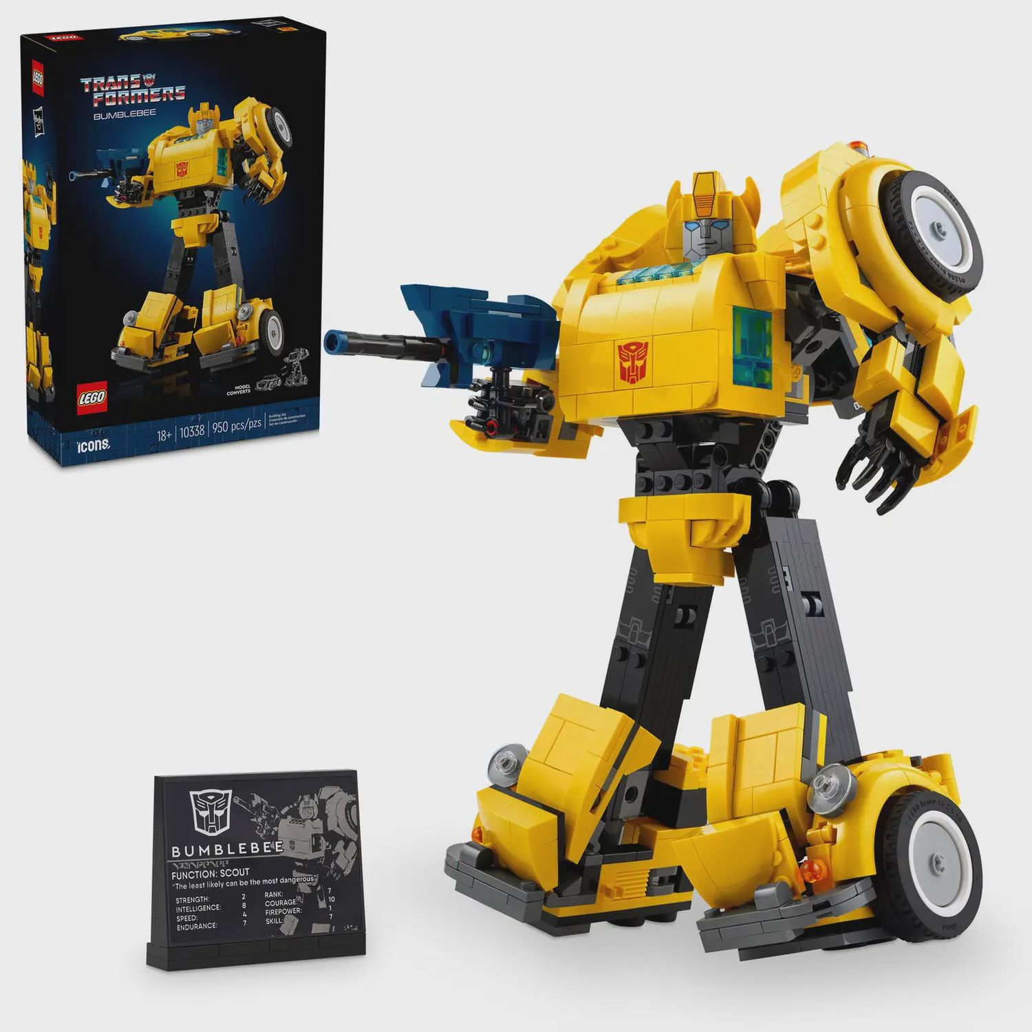 LEGO ICONS TRANSFORMERS BUMBLEBEE