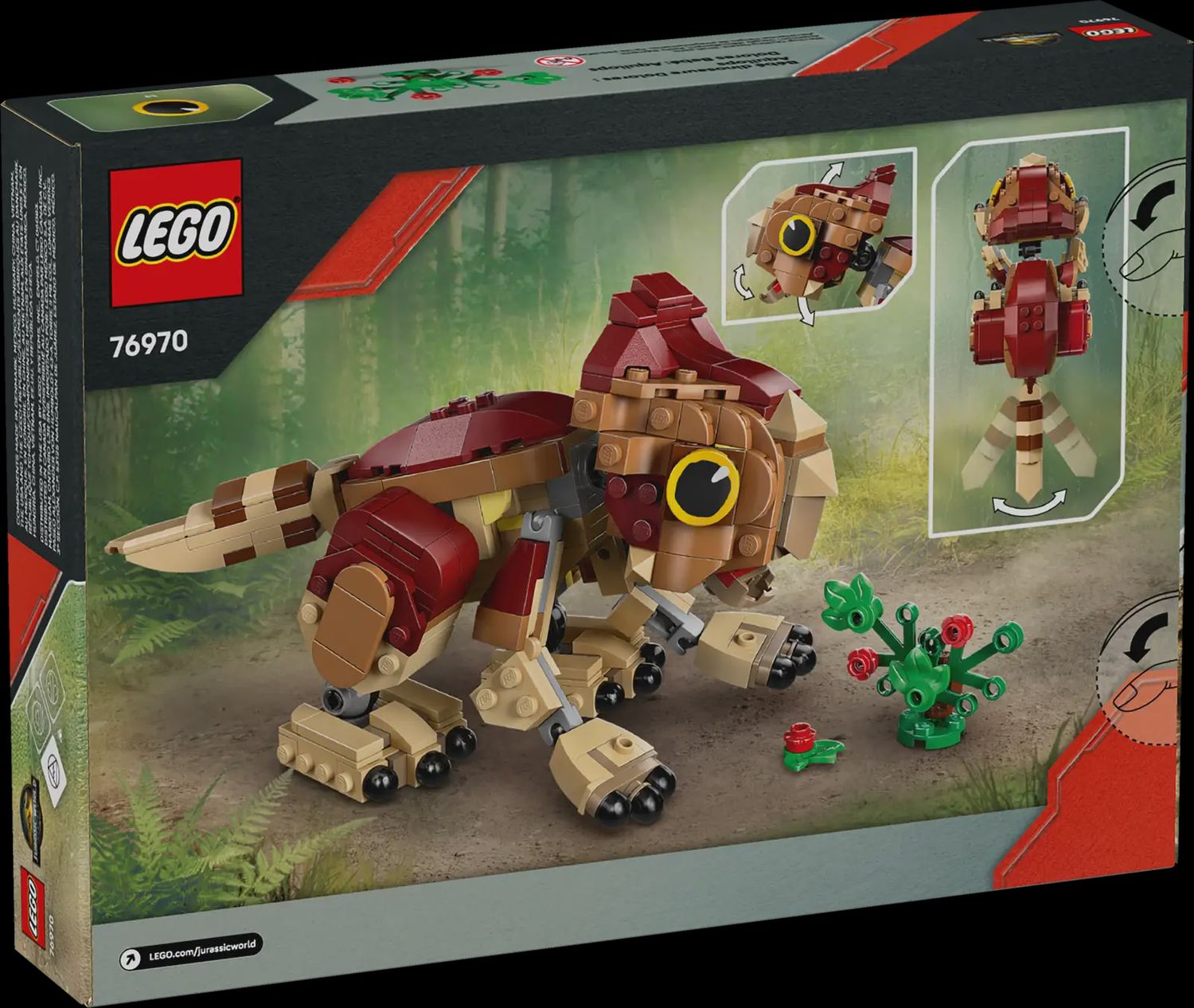 LEGO JURASSIC BABY DINOSAUR DOLORES: AQUILOPS