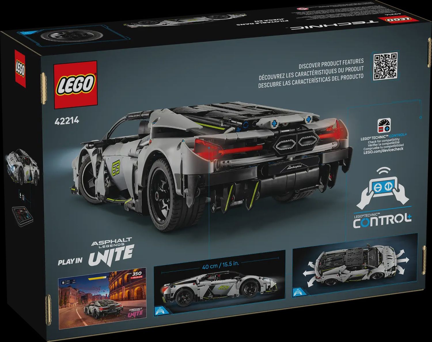 LEGO LAMBORGHINI REVUELTO SUPER SPORTS CAR