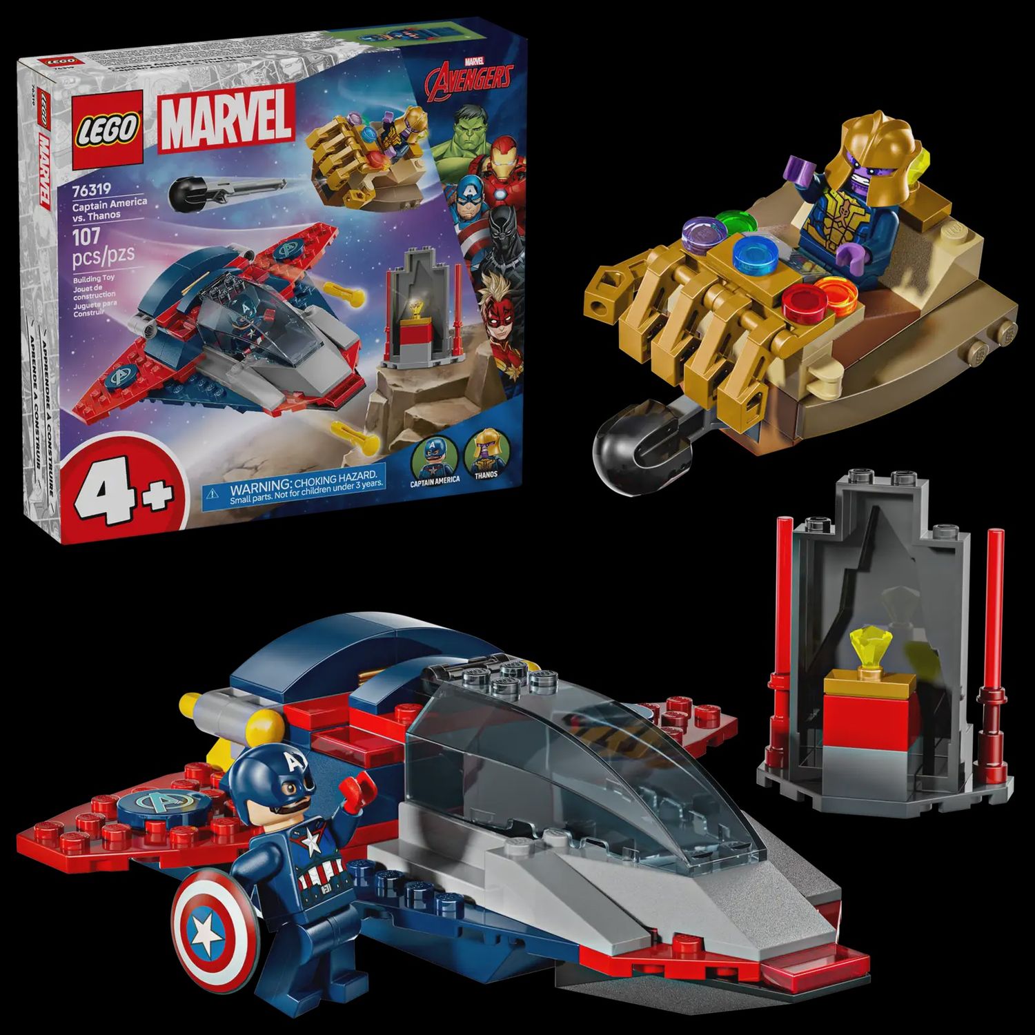 LEGO MARVEL CAPTAIN AMERICA VS THANOS