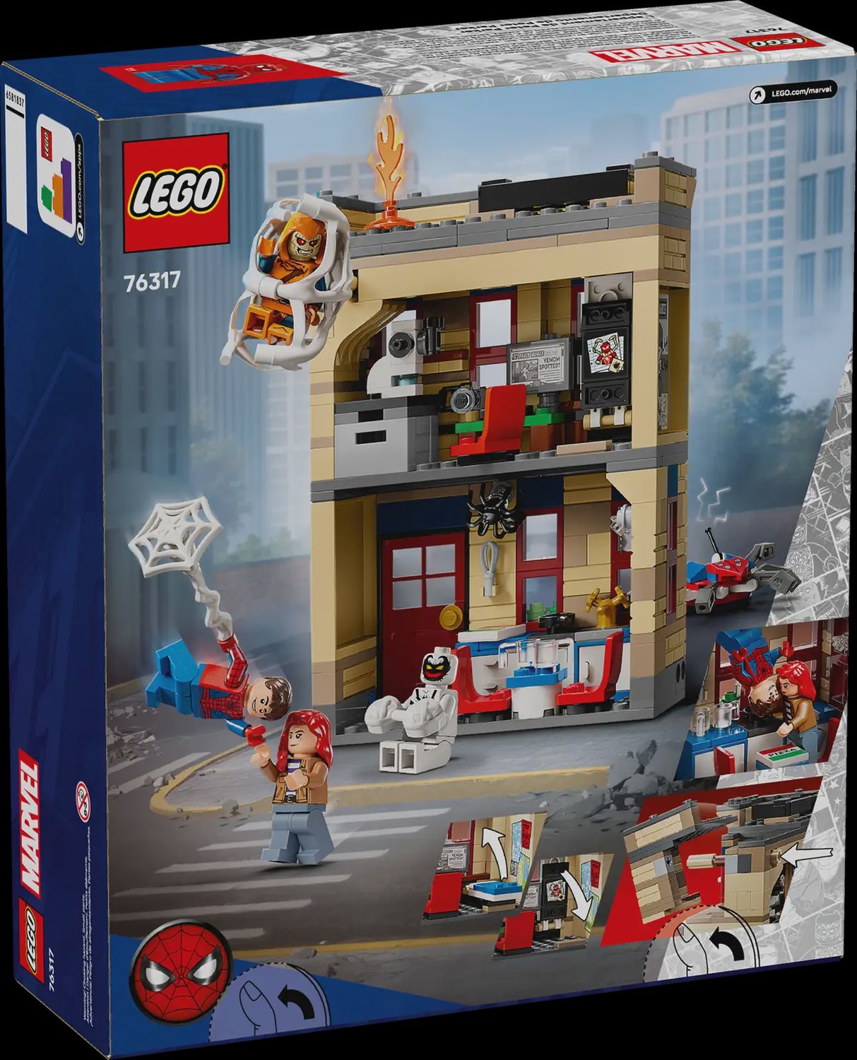 LEGO MARVEL PETER PARKERS APARTMENT