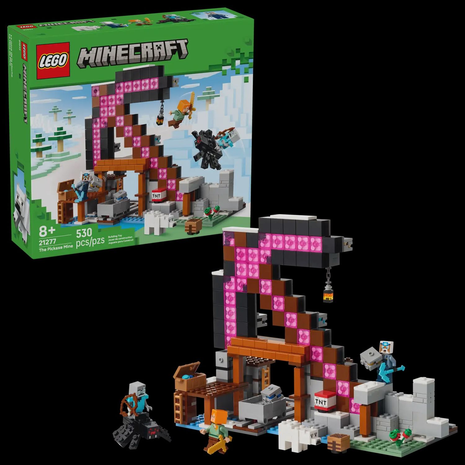 LEGO MINECRAFT THE PICKAXE MINE