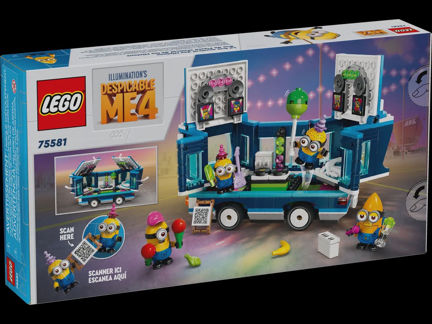 LEGO MINIONS&#39; MUSIC PARTY BUS