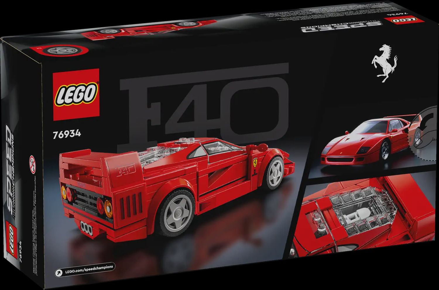 LEGO SPEED CHAMPIONS FERRARI F40 SUPERCAR