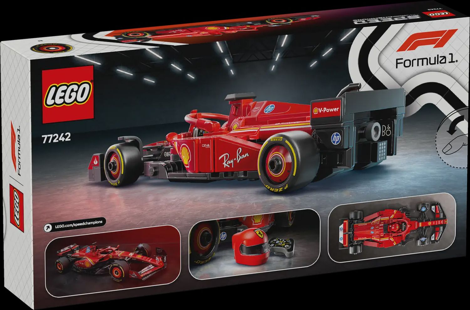 LEGO SPEED CHAMPIONS FERRARI SF-24 F1 RACE CAR