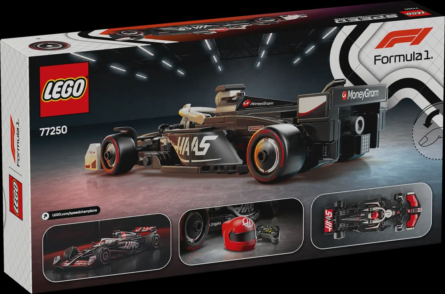 LEGO SPEED CHAMPIONS MONEYGRAM HAAS F1 TEAM VF-24 RACE CAR