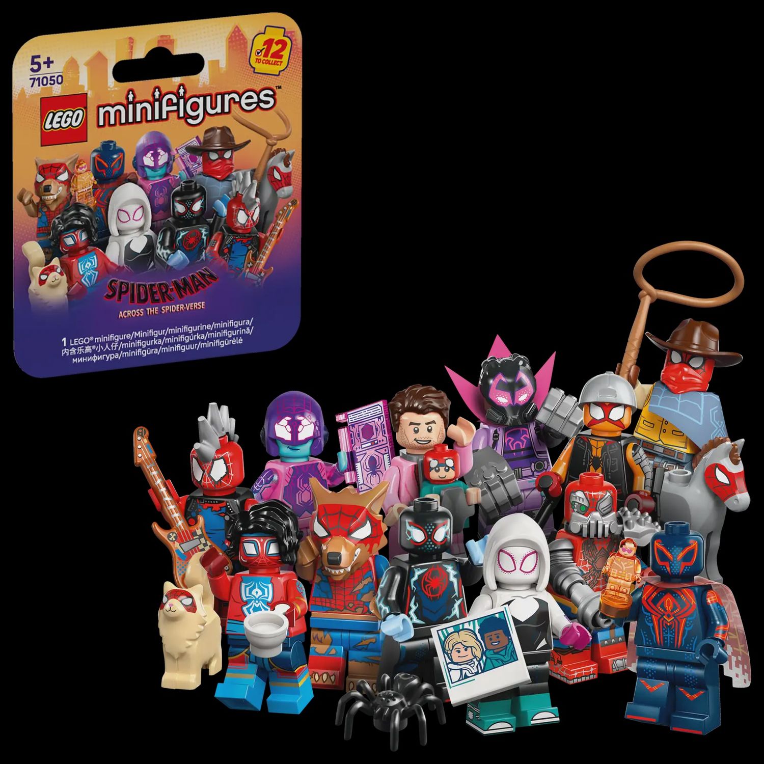LEGO SPIDER MAN ACROSS THE SPIDER-VERSE MINIFIGURES