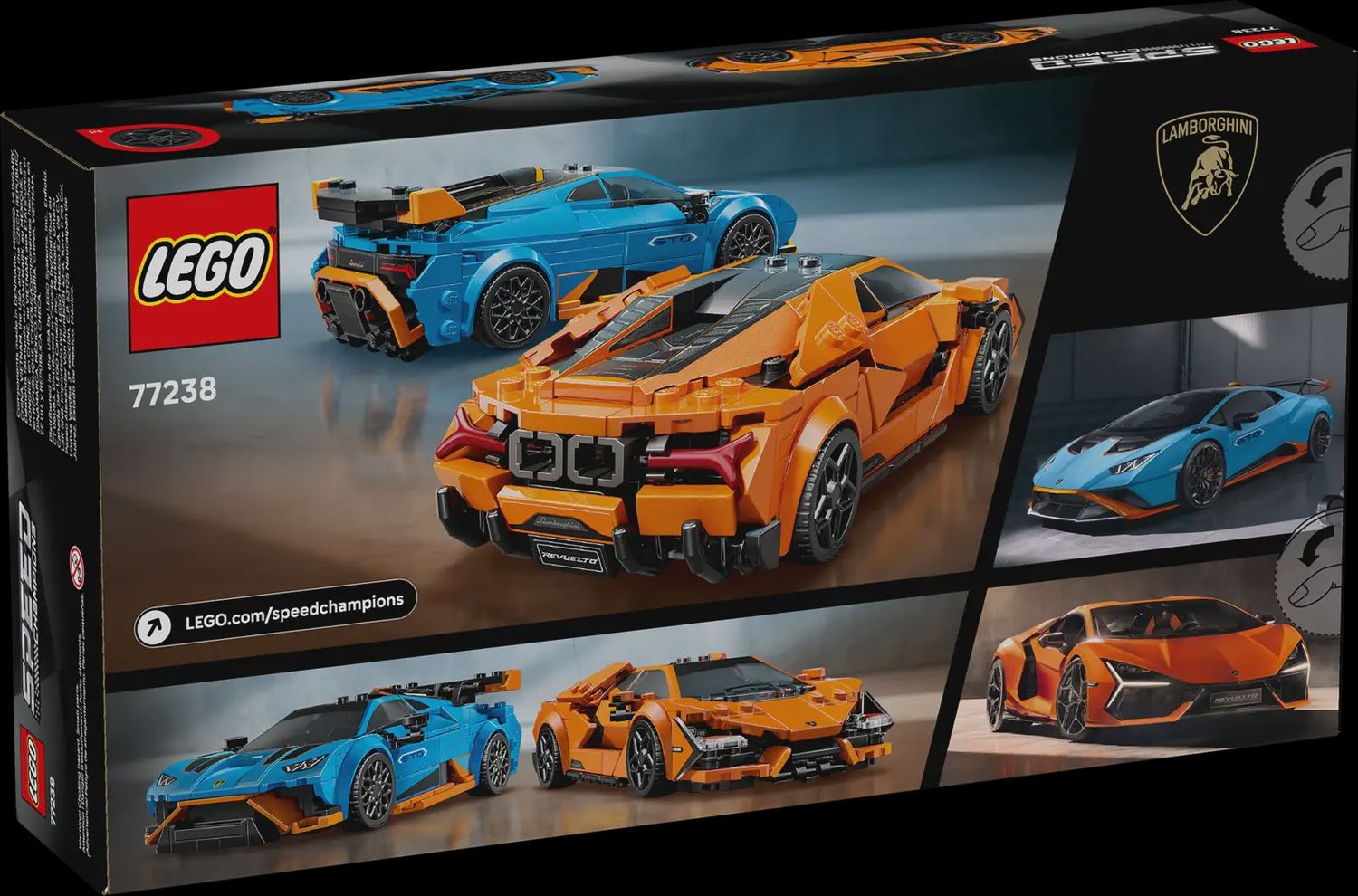 LEGO SPEED LAMBORGHINI REVUELTO &amp; HURACAN STO