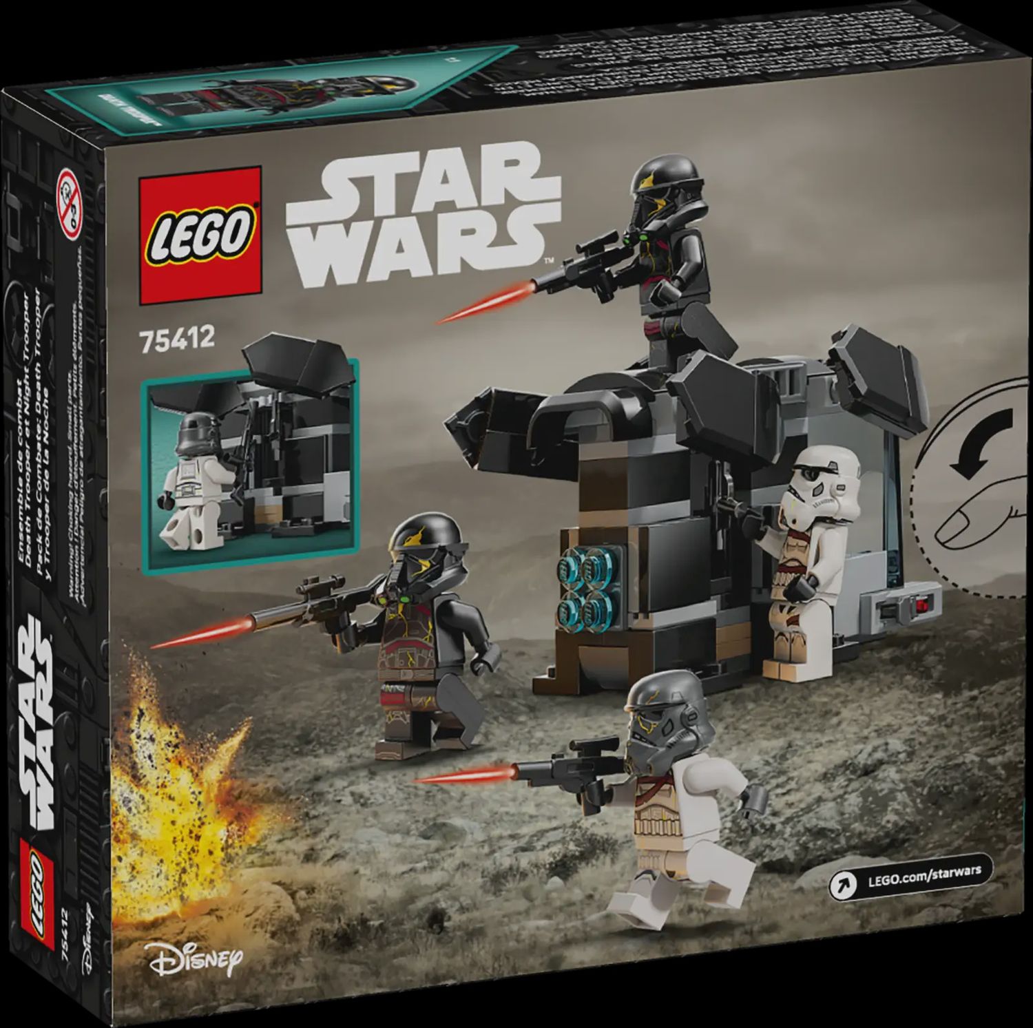 LEGO STAR WARS DEATH TROOPER &amp; NIGHT TROOPER BATTLE PACK