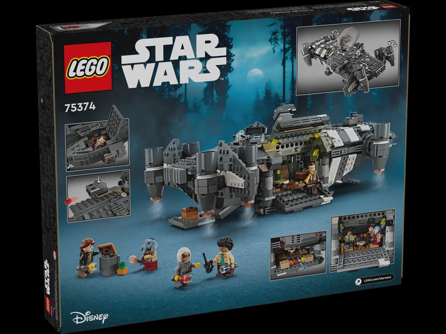 LEGO STAR WARS SKELETON CREW THE ONYX CINDER