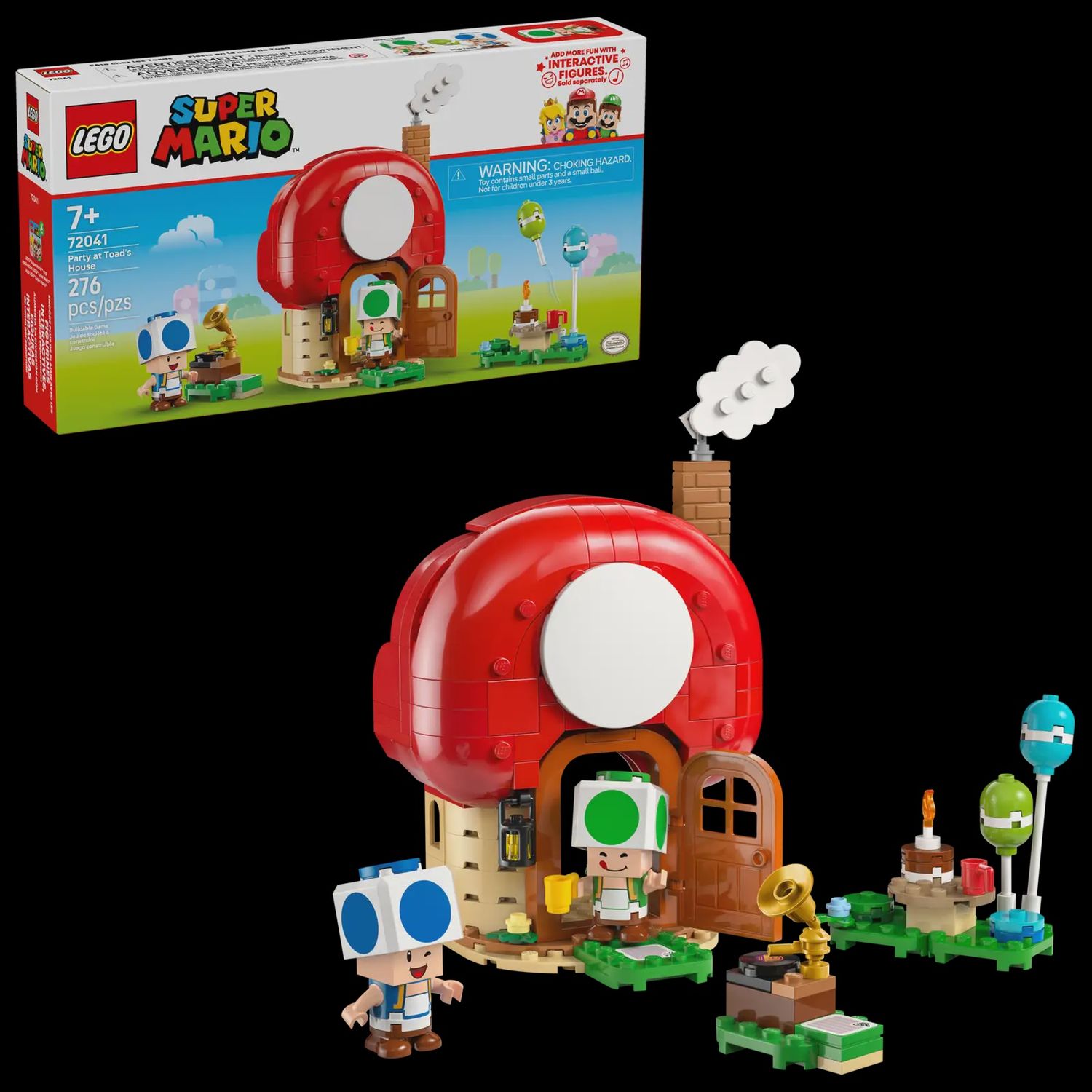 LEGO SUPER MARIO PARTY AT TOAD&#39;S HOUSE