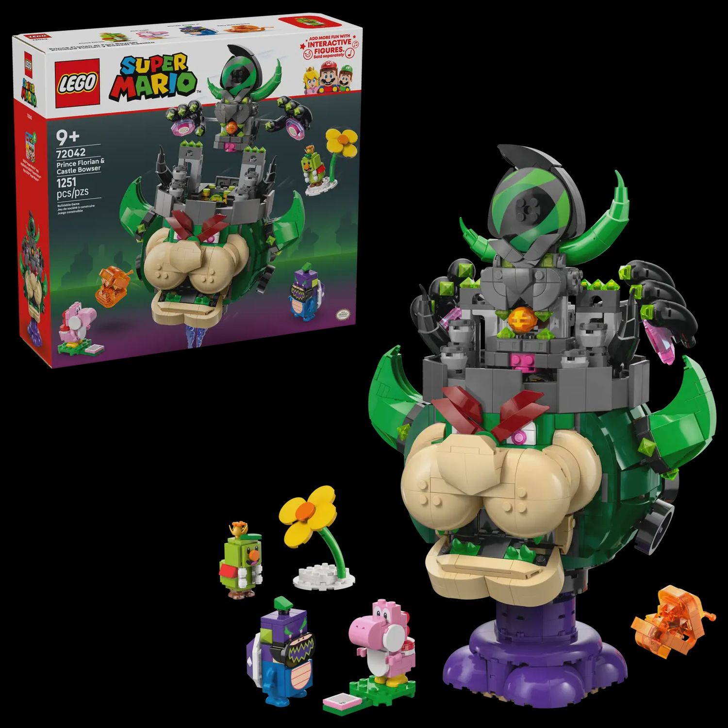 LEGO SUPER MARIO PRINCE FLORIAN &amp; CASTLE BOWSER