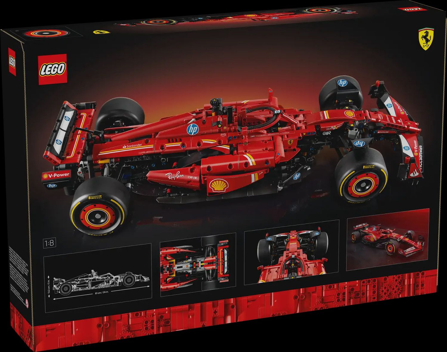 LEGO TECHNIC FERRARI SF-24 F1 CAR