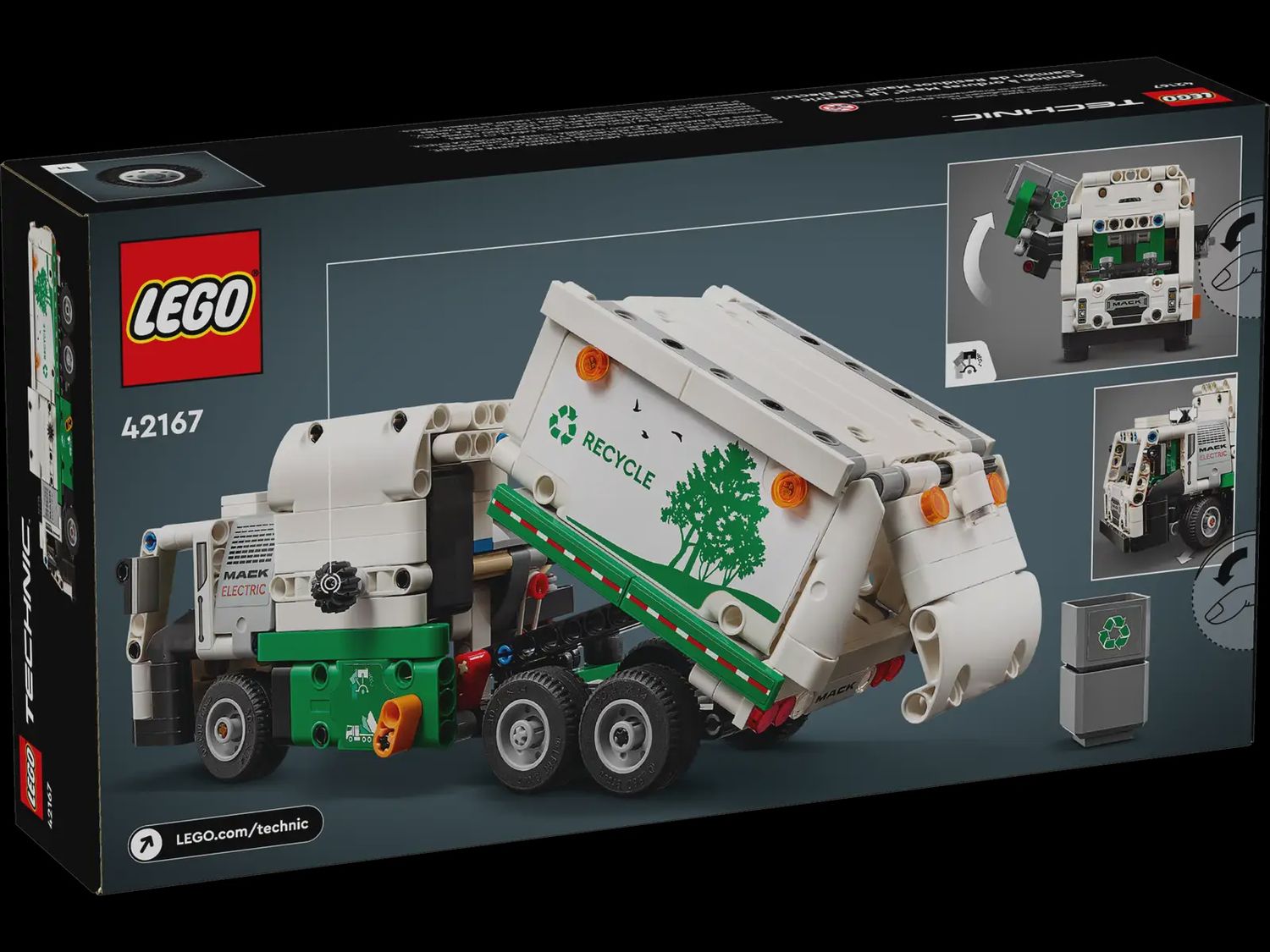 LEGO TECHNIC MACK LR ELECTRIC GARBAGE TRUCK