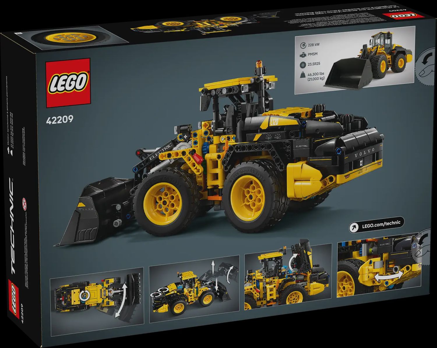 LEGO TECHNIC VOLVO L120 ELECTRIC WHEEL LOADER