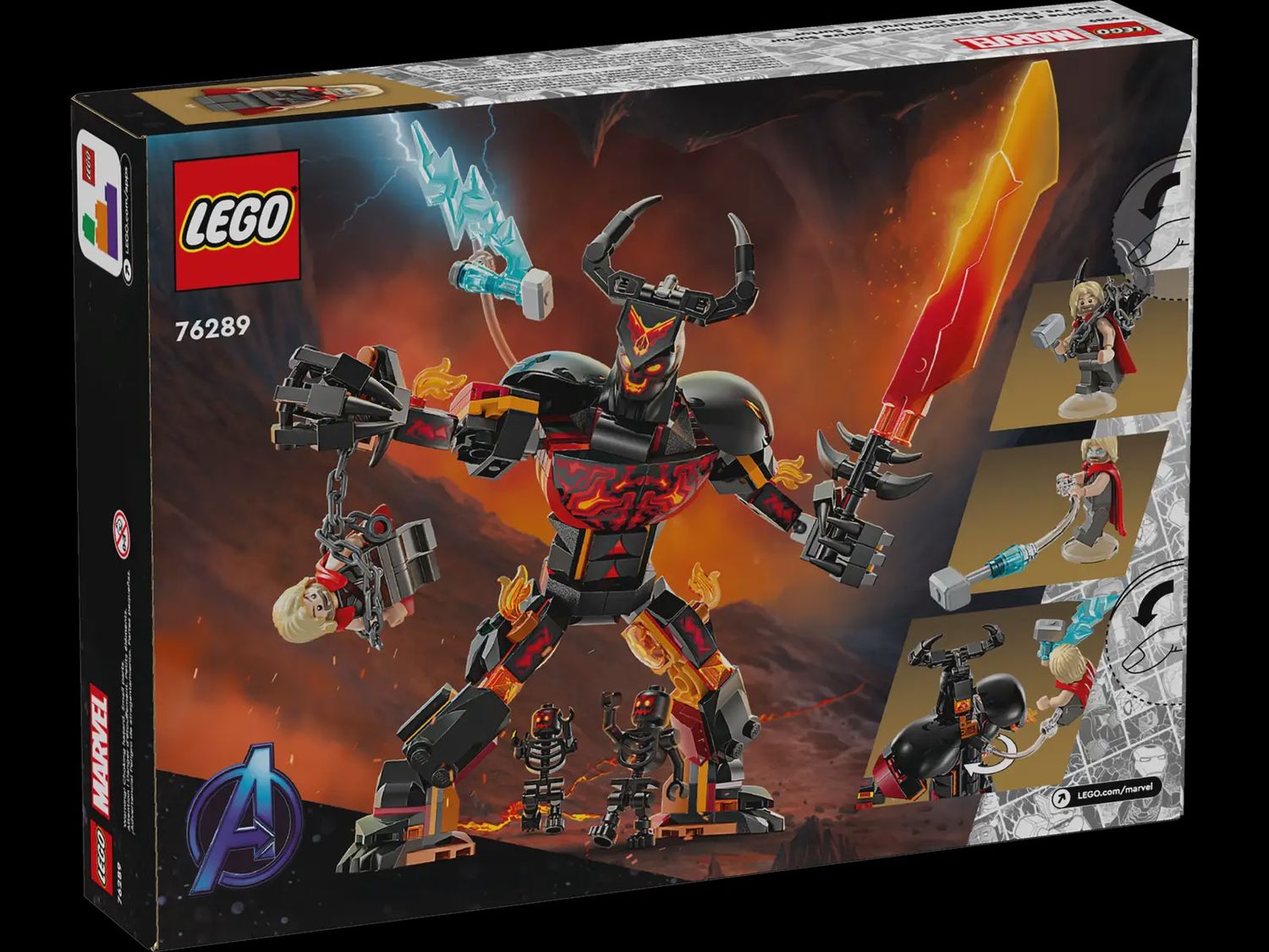 LEGO THOR VS SURTUR