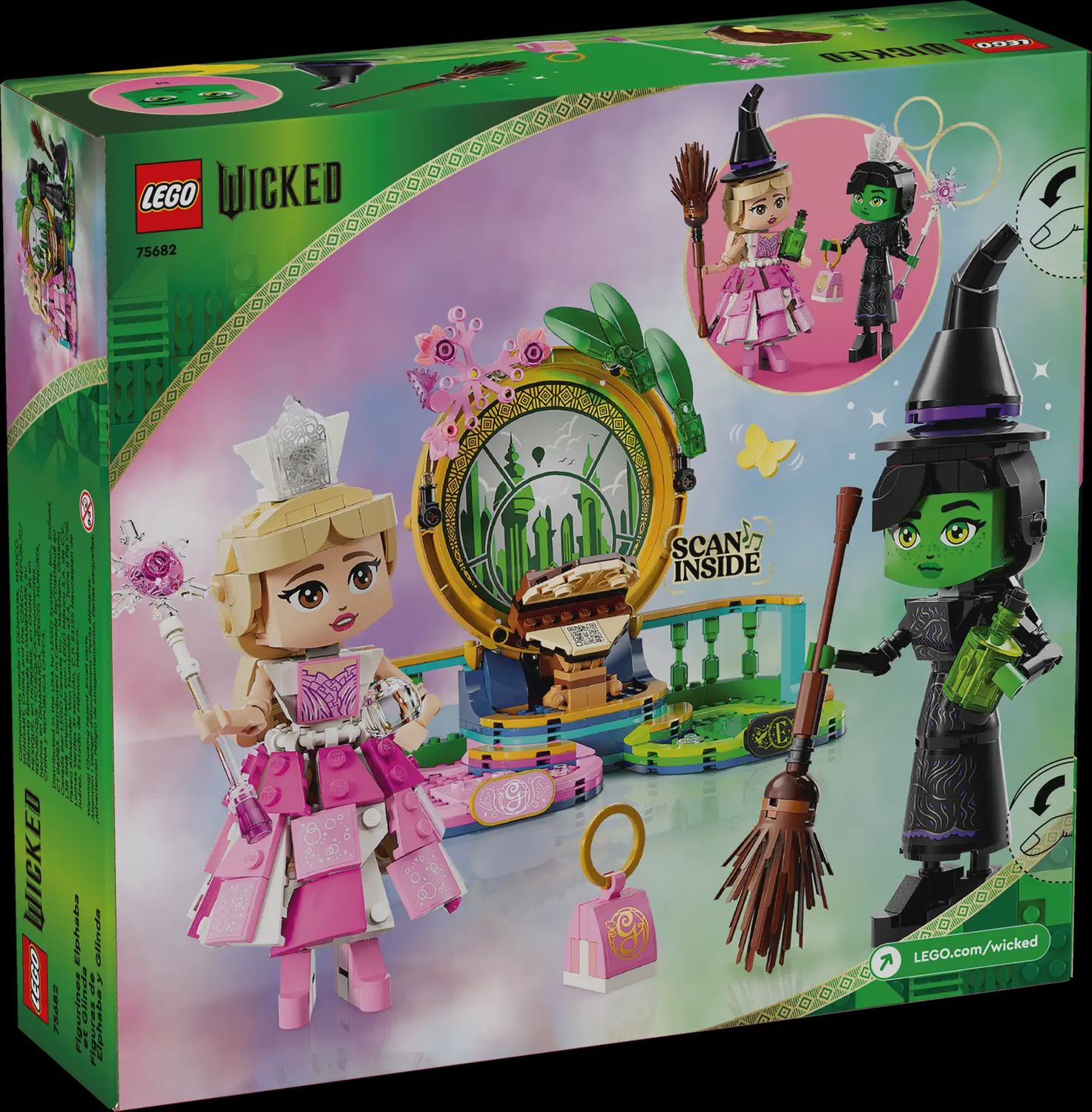 LEGO WICKED ELPHABA &amp; GLINDA FIGURES