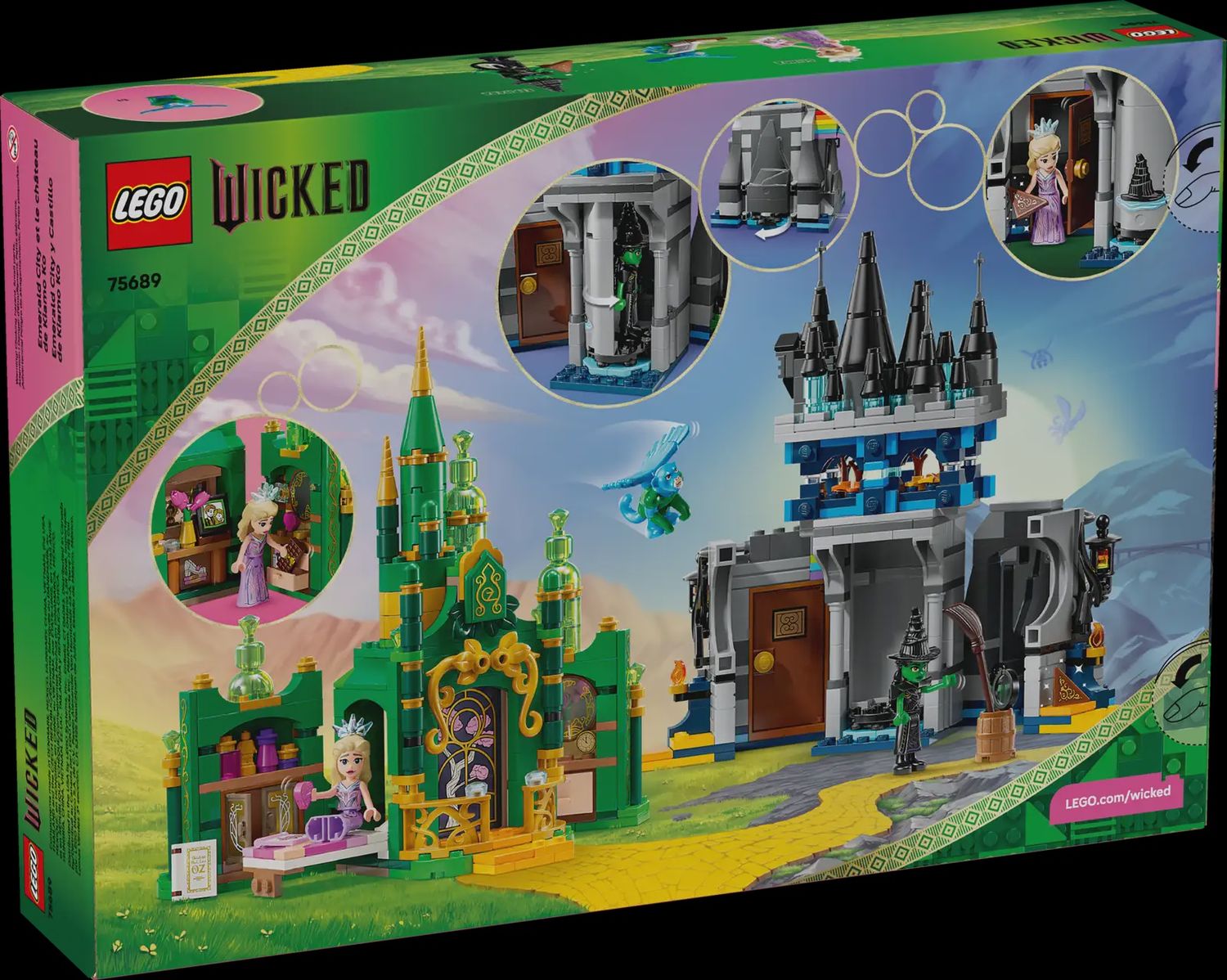 LEGO WICKED EMERALD CITY &amp; KIAMO KO CASTLE
