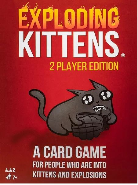 EXPLODING KITTENS: 2 PLAYER EDITION
