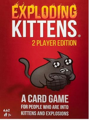 EXPLODING KITTENS: 2 PLAYER EDITION