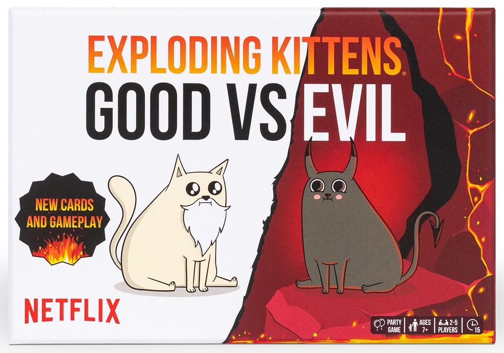 EXPLODING KITTENS: GOOD VS EVIL