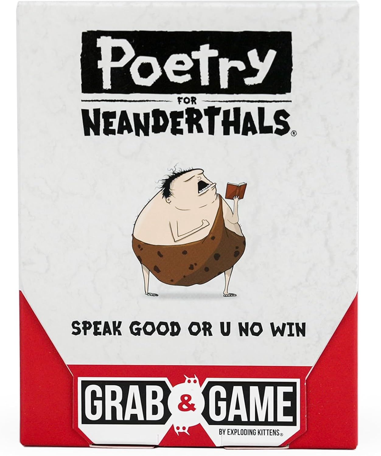 POETRY FOR NEANDERTHALS GRAB &amp; GAME
