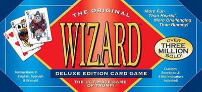 WIZARD DELUXE CARD GAME