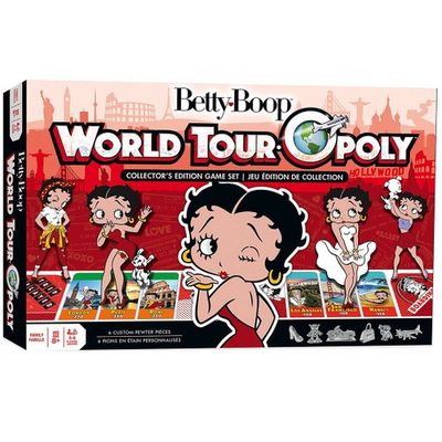 BETTY BOOP WORLD TOUR OPOLY