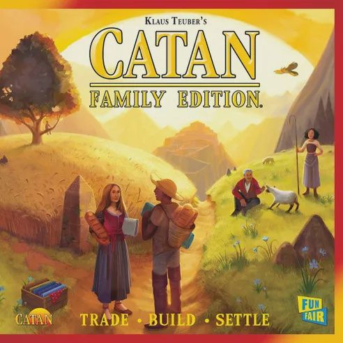 CATAN FAMILY EDITION BOARDGAME CATAN FAMILY EDITION BOARDGAME