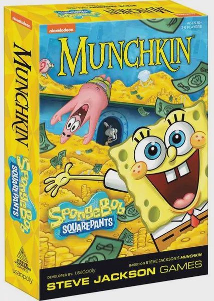 MUNCHKIN SPONGEBOB SQUAREPANTS GAME