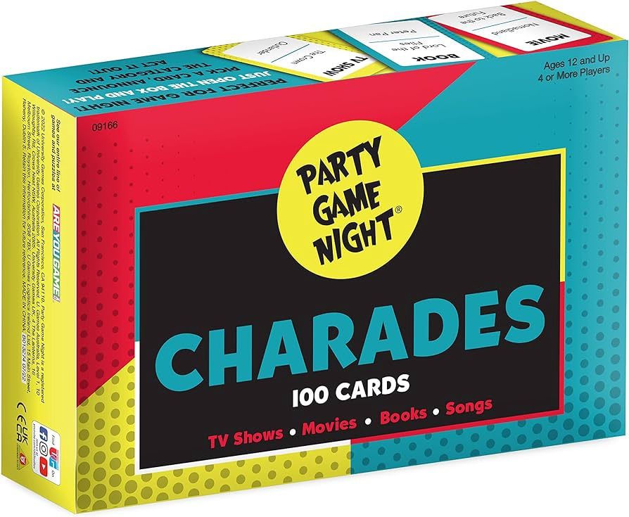 PARTY GAME NIGHT CHARADES