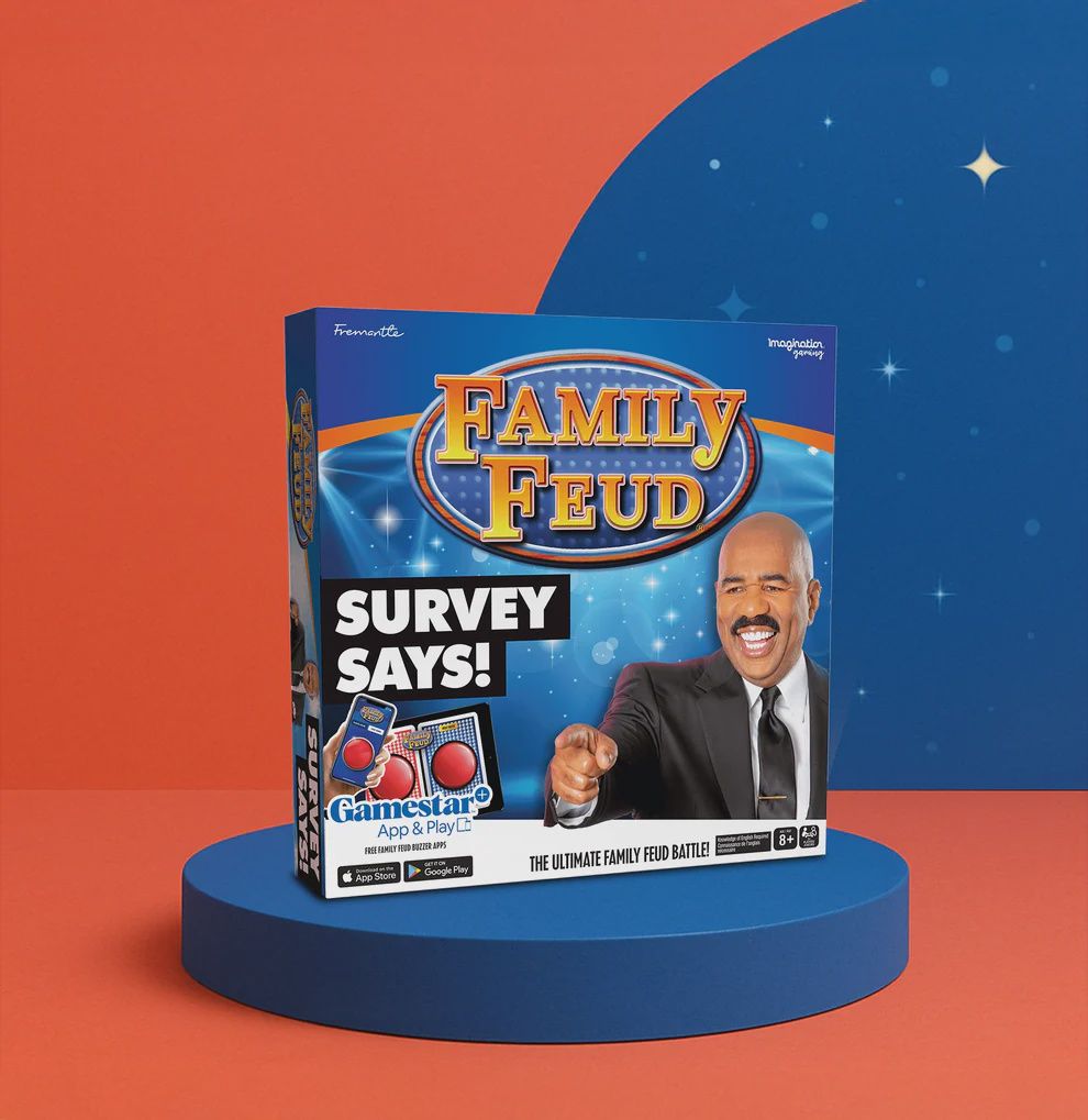 FAMILY FEUD SURVEY SAYS