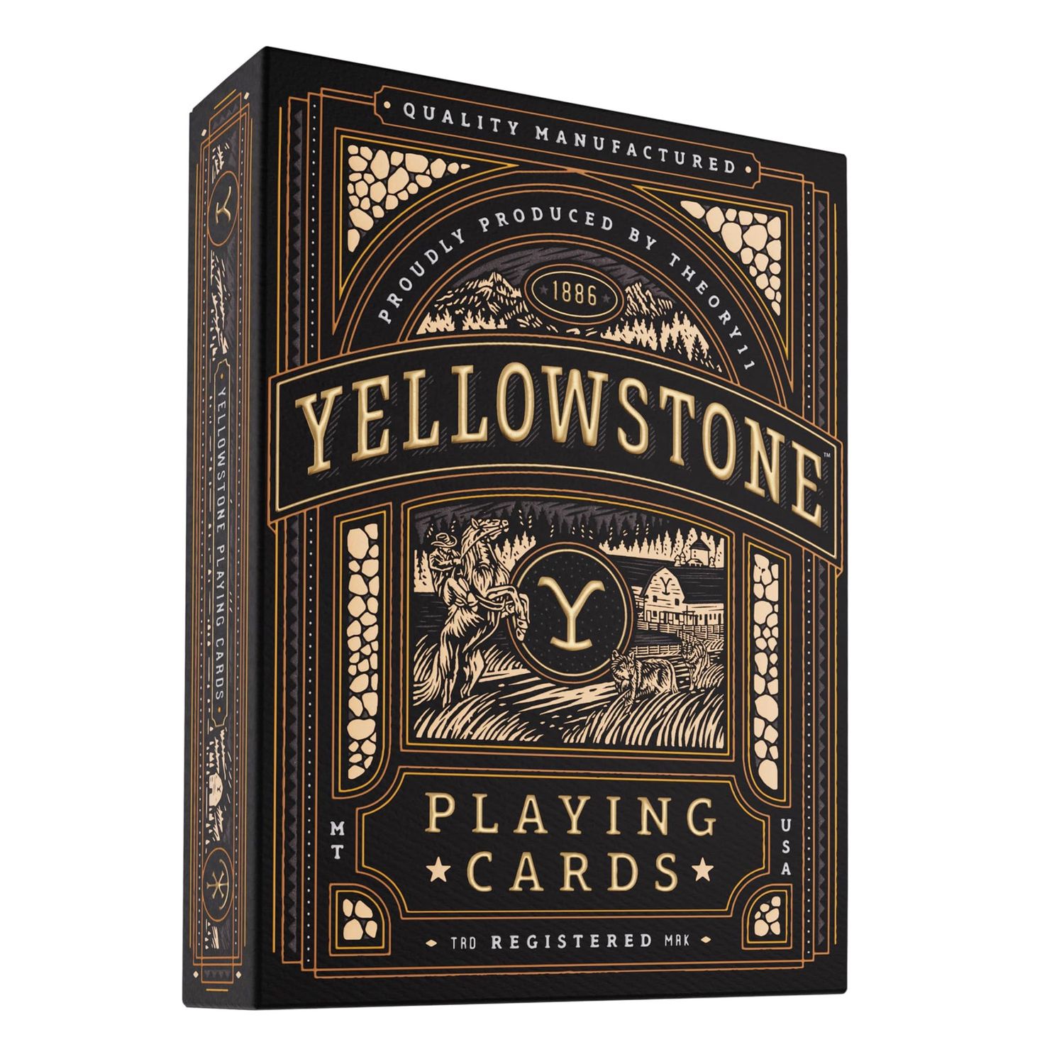THEORY 11 PLAYING CARDS - YELLOWSTONE