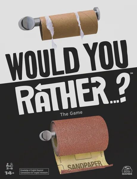 WOULD YOU RATHER FAMILY GAME